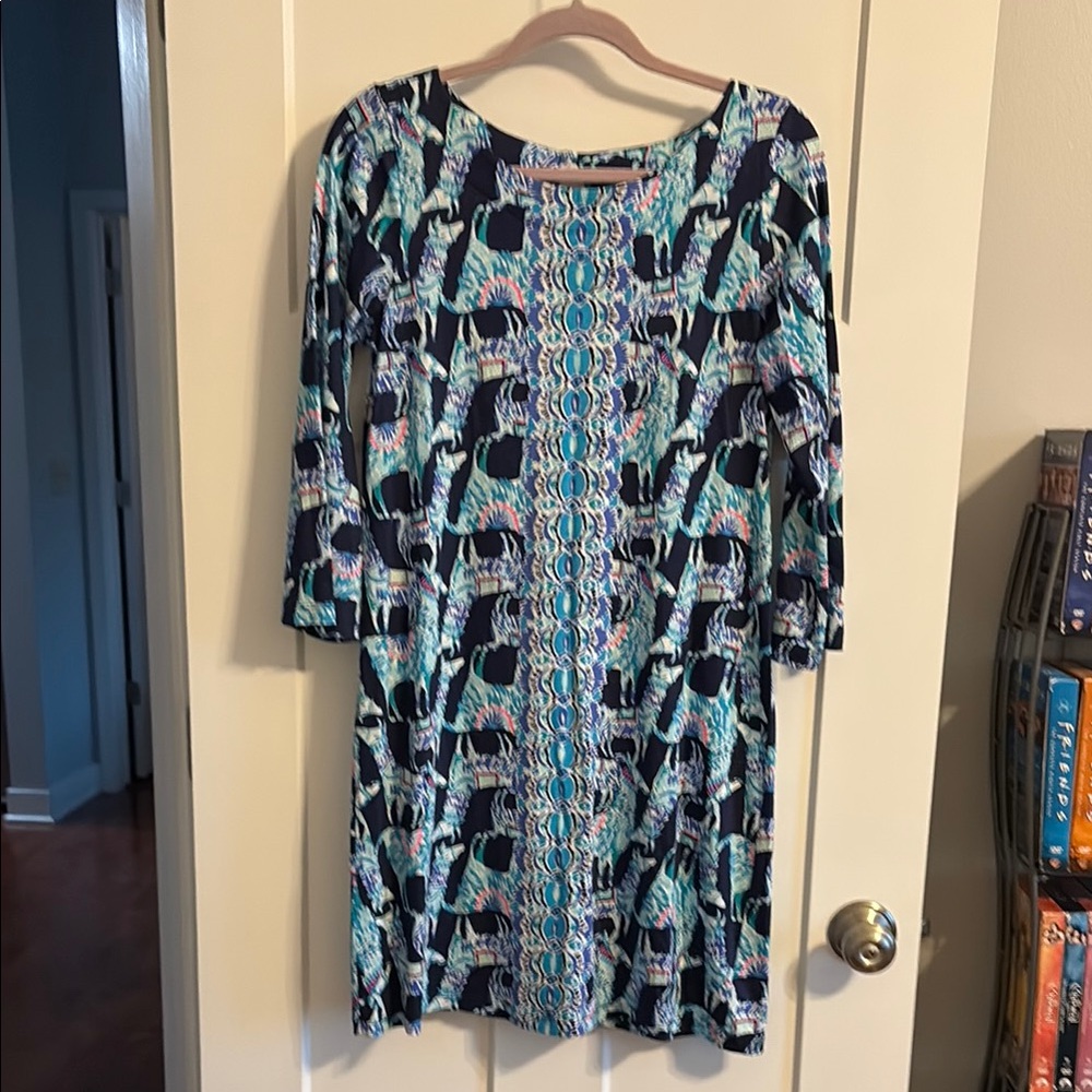 Lilly Pulitzer Dress in Alpaca My Bags EUC Size Medium